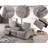 Upholstered Power Reclining Sofa And Power Reclining Console Loveseat 2-piece Living Room Set-85460733