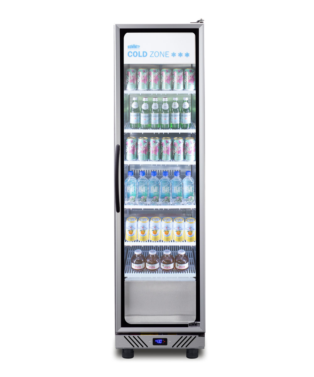 Summit Appliance 9.9 Cubic Feet Merchandising Refrigerator - 19.5'' | Fridge.com
