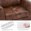Fauteuil d'appoint moderne, fauteuil rembourré, fauteuils simples-490692367