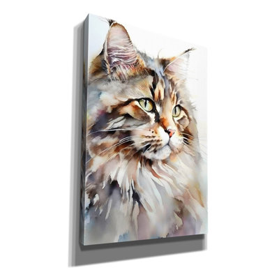 Epic Graffiti 'Maine Coon Cat' By Petals Prints De " Maine Coon Cat " by Petals Prints Design