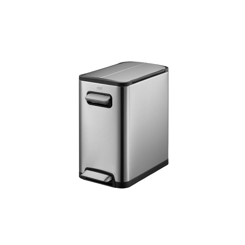 Stainless Steel Step On Kitchen Trash Can - 20L