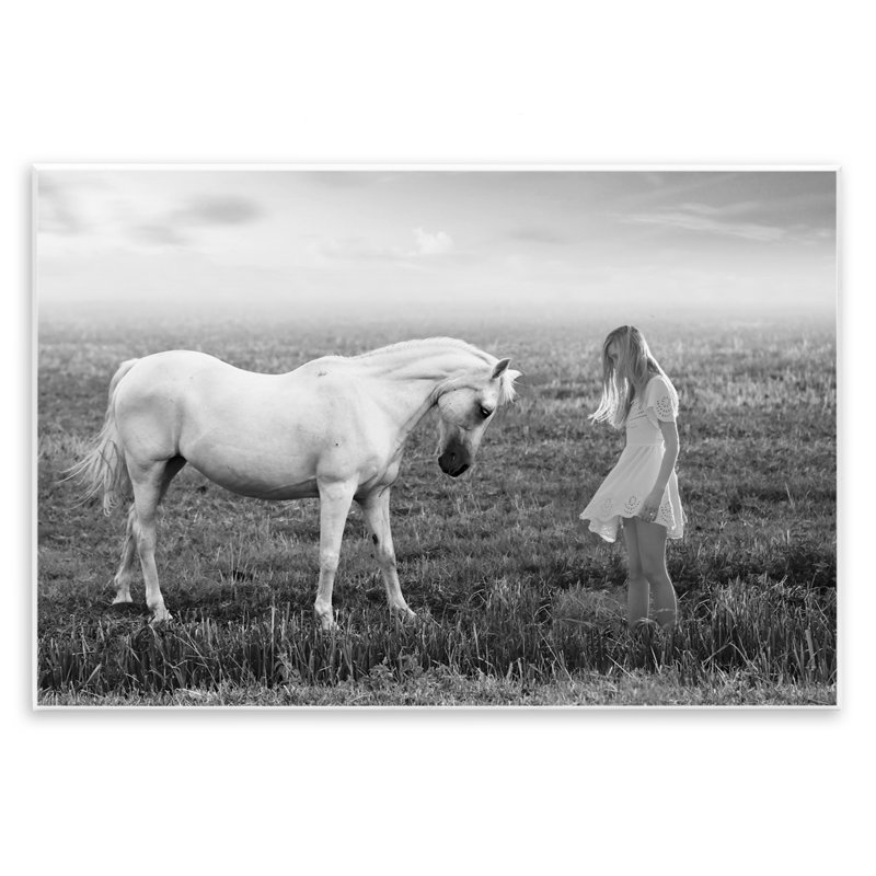 Plaque murale «Her Horse», design par Ata Alishahi, H 10 po x l 15 po