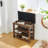 Small Shoe-Changing Bench With Shelves-1962990154