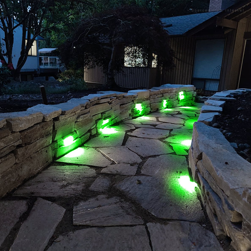 4" LED Hardscape Step Light Low Voltage Color Temperature Selectable
