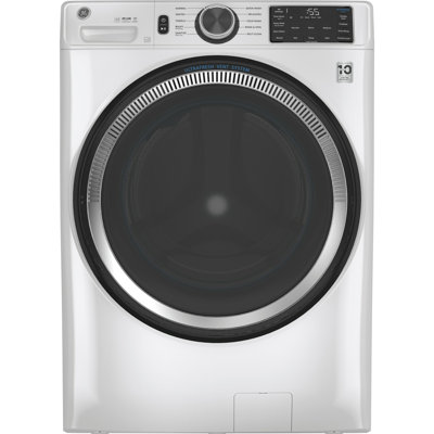 GE® ENERGY STAR 4.8 cu. ft. Capacity Smart Front Load ® Washer with UltraFresh Vent System with OdorBlock™ and Sanitize w/Oxi