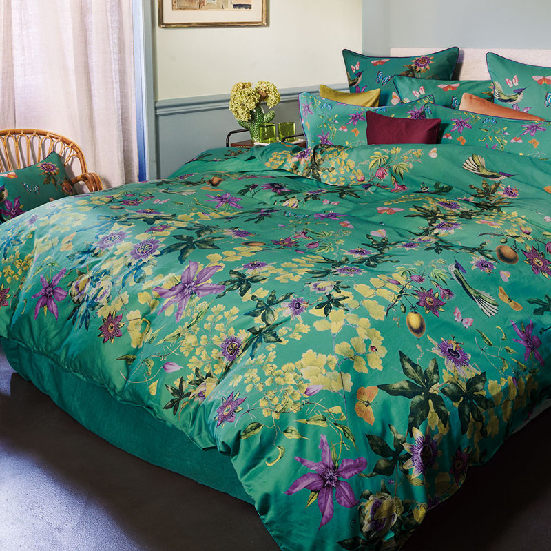 Oildale Cotton Floral Duvet Cover
