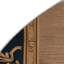 Tapis d'intérieur et d'extérieur brun français-861714959