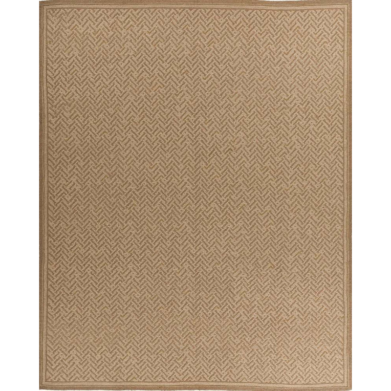 Wool Chevron Area Rug