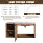 Ensemble de meuble-lavabo simple 40 po avec plateau en céramique Walden-13765486-28702180