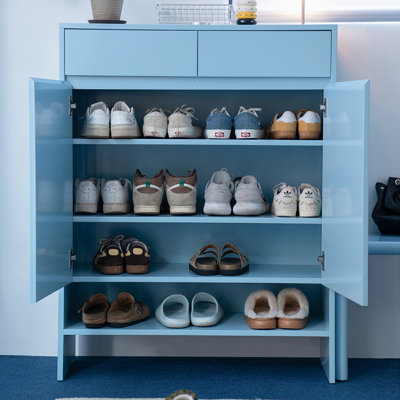 Fashionable and practical storage shoe cabinet