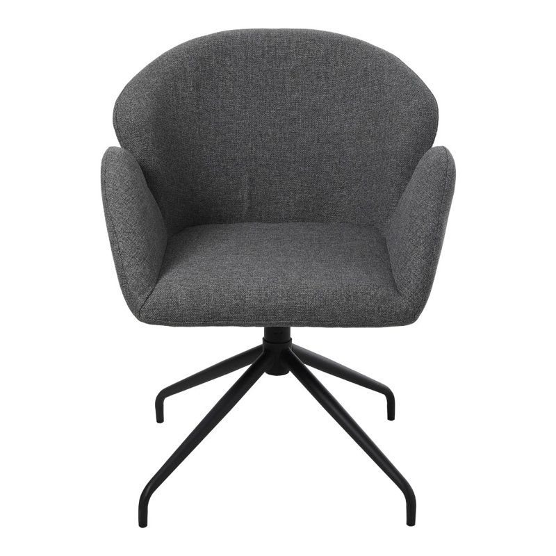 Suze Upholstered Swivel Armchair