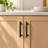 Fitviso 10 Pack 4.25 Inch Center To Center Matte Black Cabinet Pulls(Hole Center: 4.25"(108mm))
