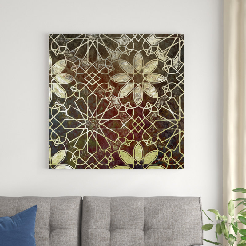 Mystic Tiles II, H 36 po x l 36 po x P 1,25 po