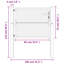 Ankrum 105 cm W Gate Fencing-1248495090