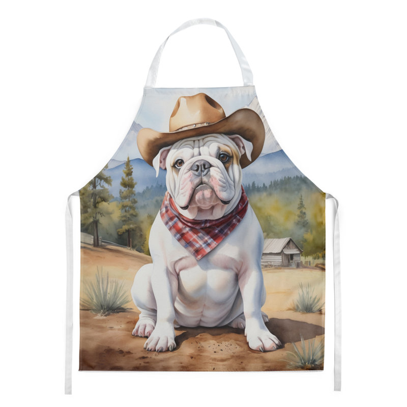 No Pattern Bib Apron