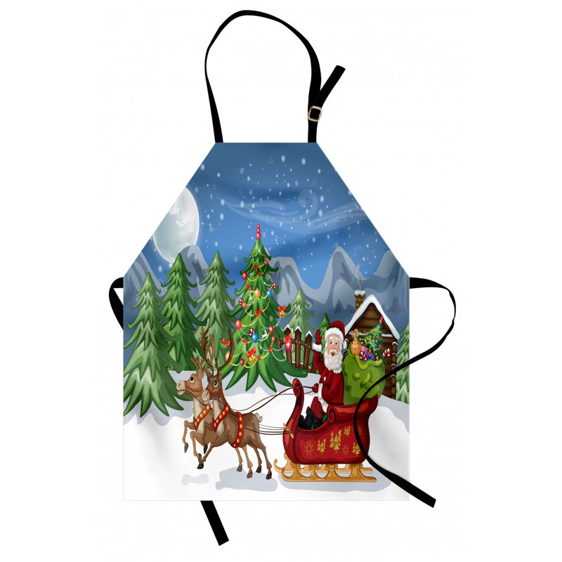 Christmas Bib Apron