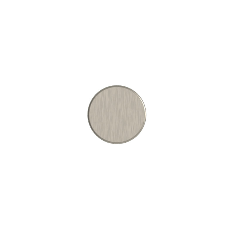 Bali 3/4" Diameter Cylindrical Knob, Brushed Nickel