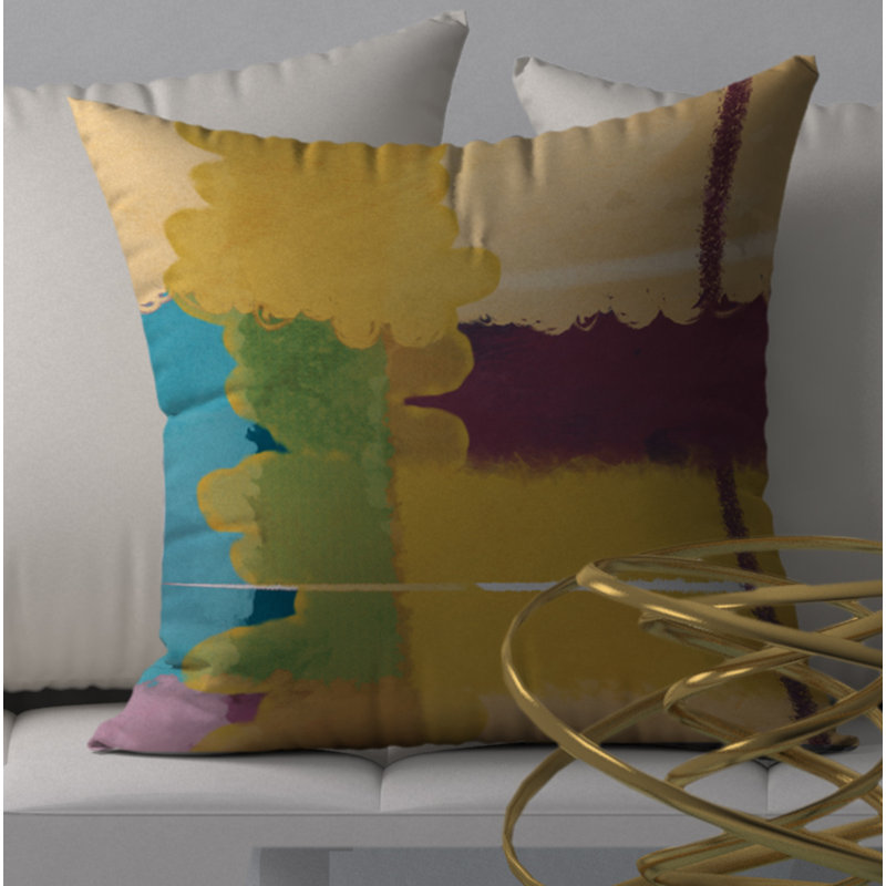 Housse d’oreiller carrée excitante et insert, 20 po X 20 po