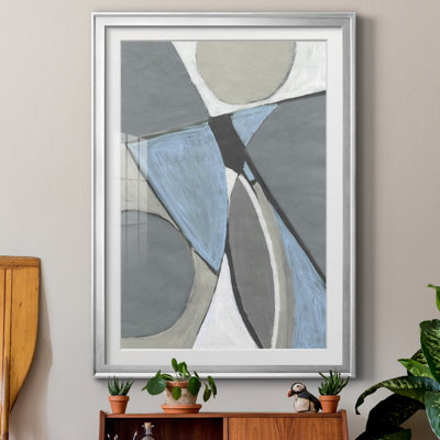 Un doux joyau géométrique I par Merri Pattinian - reproduction d'art sur papier encadrée
