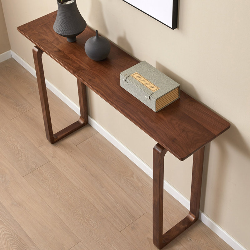 Console de style japonais simple, H 33,5 po x l 63 po x P 12,6 po