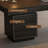 Black + Gray Rectangular Solid Wood + Acrylic with 6 drawers desk-118734286-118734284