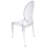 Resin Oval Back Armless Sophia Chair, 3 Chair Bundle by Chivari-108971176