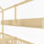 Lit plateforme simple double avec tablettes et tiroirs de rangement - bois massif, aucun sommier nécessaire-1439029675