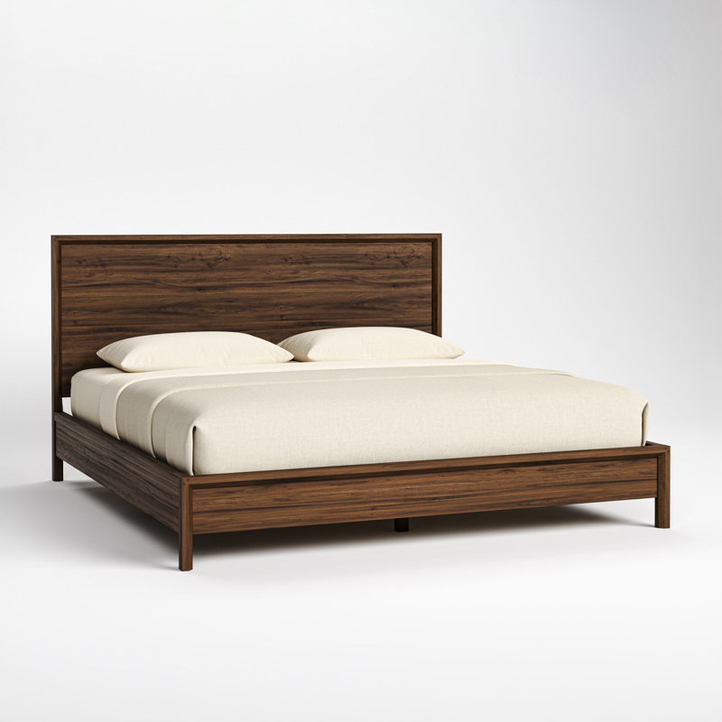 Saranac Solid Wood Bed, King