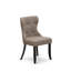 Ensemble de salle à manger 14 pièces, table de salle à manger rectangulaire avec table basse et 12 chaises de cuisine en tissu de lin, noir brossé-1849863129-1849863128-1862995453
