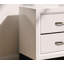 Table de chevet blanche Gatton-875681680