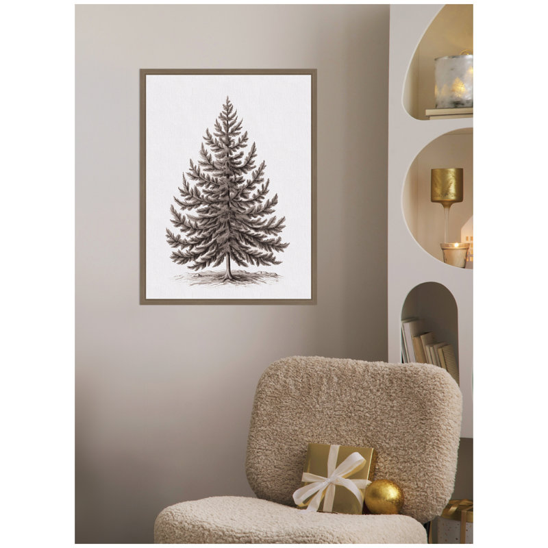 Reproduction d'art sur toile encadrée rétro Vintage