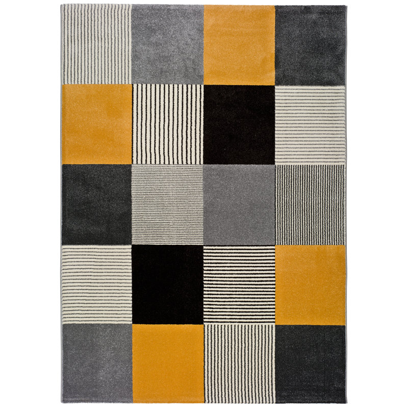 Macabe Geometric Area Rug, Rectangle 140 x 200cm