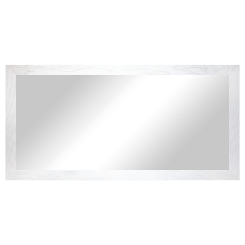 Miroir Ebark Designs Ebark, 68 po x 33 po, Blanc