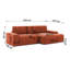 Lennon 6 Seater Sectional-136310234-136310233