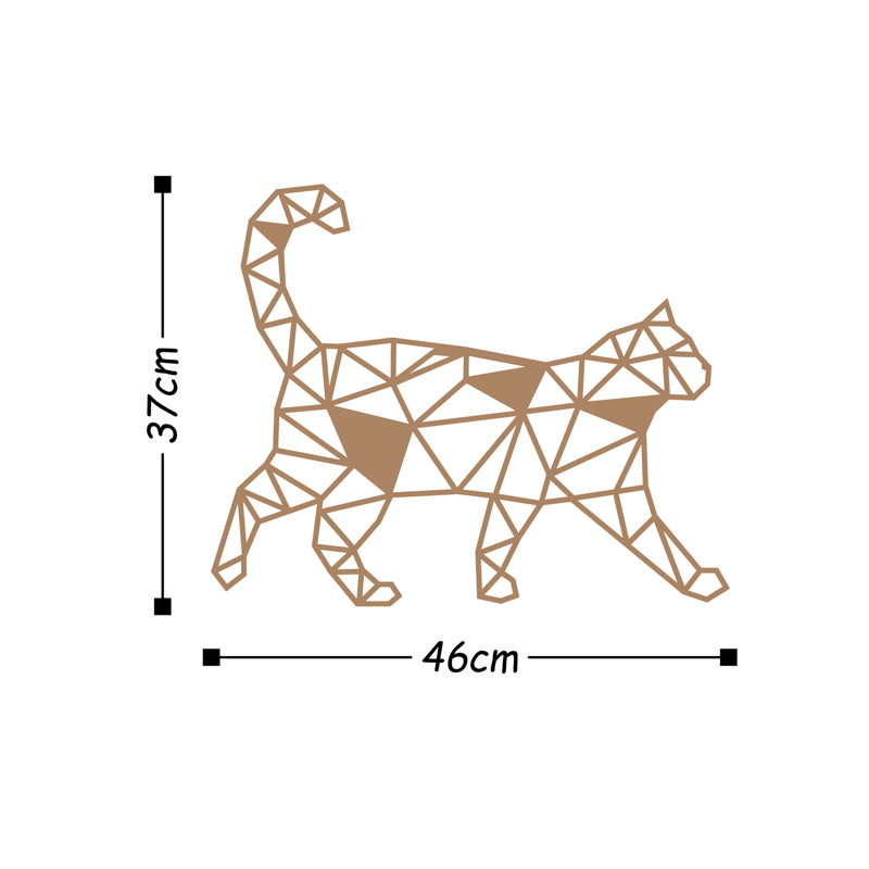 Wall Decor on Metal, Copper