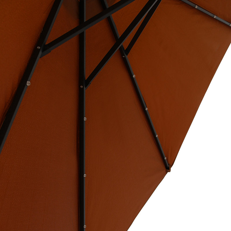 270cm Market Parasol, Coffee