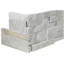 Sydney Glow 6 in. x 18 in. Split Face Quartzite Stone Look Tile