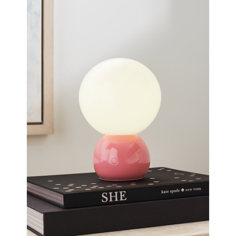 Suki LED Table Lamp, Gloss Black