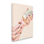 Chic vernis à ongles rouge tenant une bouteille de parfum-70683141-70683144