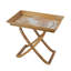 Table d'appoint pliante en bois 20,7 x 13,2 x 18,5 pouces