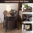 End Tables Side Table With Storage, Fluted Nightstand With Charging Station, Small Mid-century Modern Bedside Tables, Side Table For Small Space Living Room Bedroom Sofa Couch-76857867-68870805