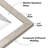 Set Of 7 Picture Frames With Shatter-Resistant Glass - Gallery Wall Frame Set With One 11X14 Frame, Two 8X10 Frames, And Four 5X7 Frames - Signature Collection - Driftwood