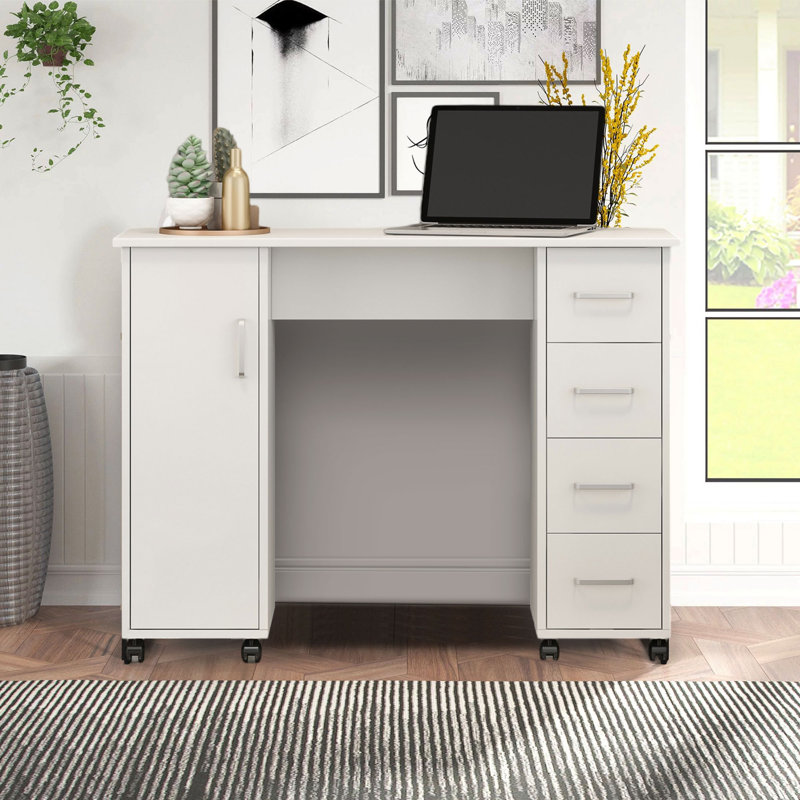 Willine Computer Desk, White