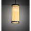 Luminaire suspendu en bronze huilé Annetraude