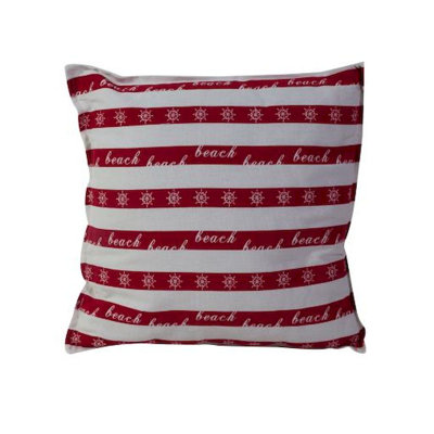 Norwood Striped Linen Throw Pillow