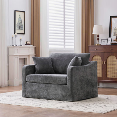 Fauteuil d'appoint 45,25 po Chenille
