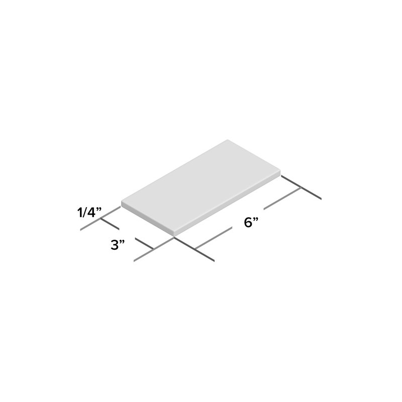 Guilford 3" x 6" Ceramic Wall & Floor Tile, Desert Gray