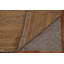 Tapis unique en laine noué à la main brun / beige nouvel âge 5 pi 2 po x 6 pi 8 po