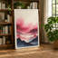 Mountains at Dawn Minimalist 1 Piece Wrapped Canvas Wall Art-169188883-169188892