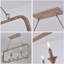 Lustre réglable à 4 lumières en bois rustique pour le salon, la chambre à coucher-1664137094